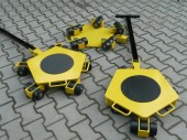 Carrelli rulli da trasporto sollevatori attrezzature linee tecnologiche Italia - 4